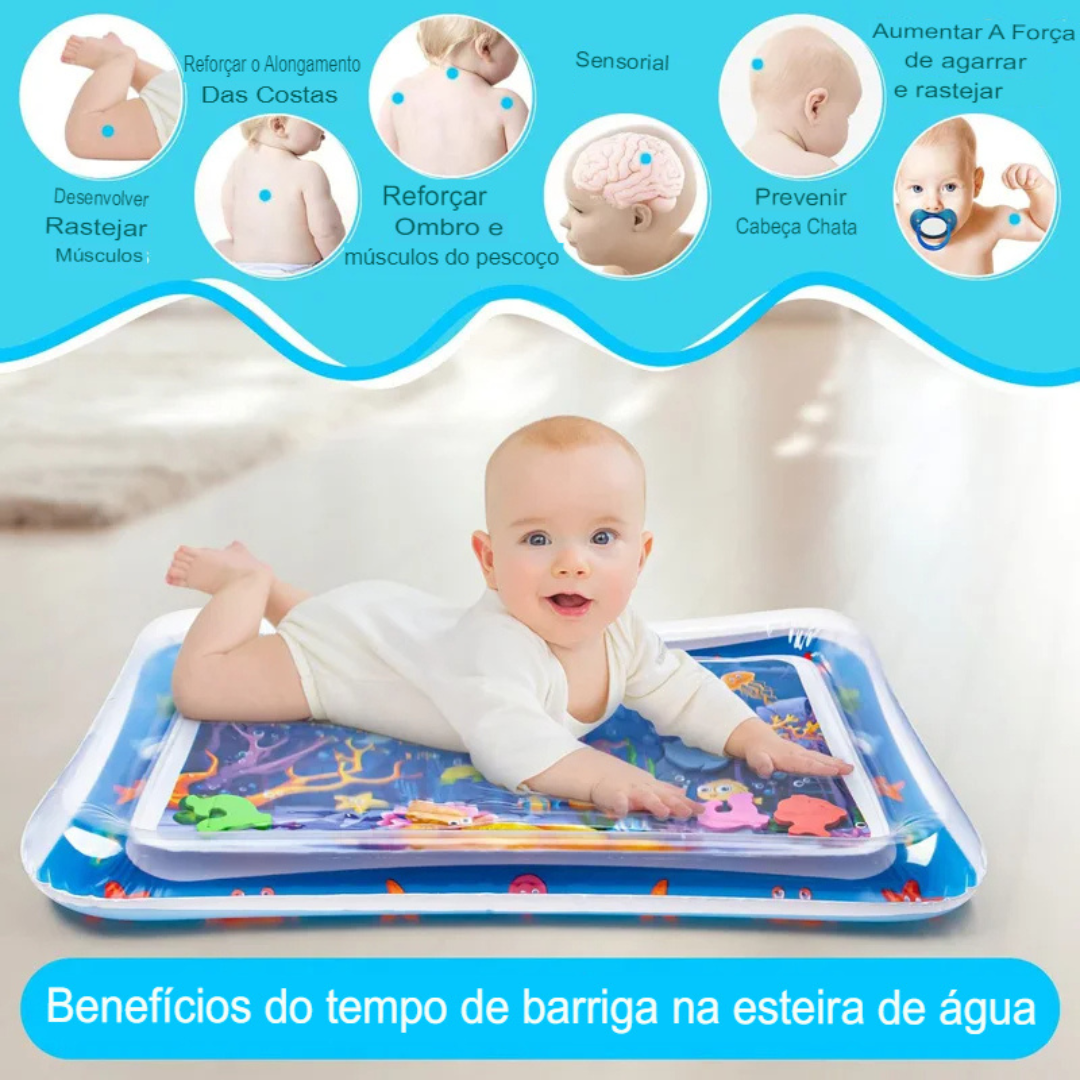 Tapete de Água Interativo para Bebês